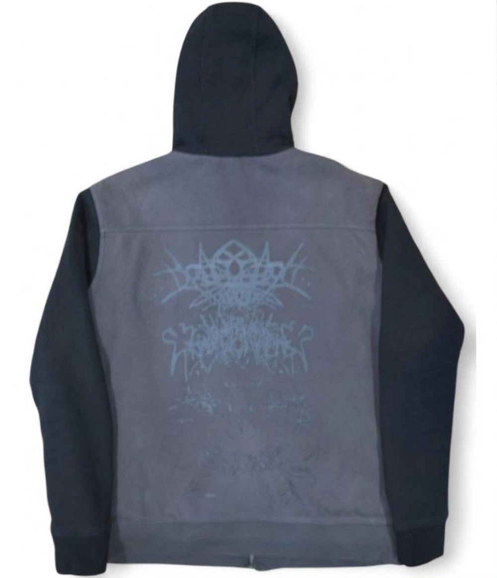 Double Crossed Skulls Fuzzy Top