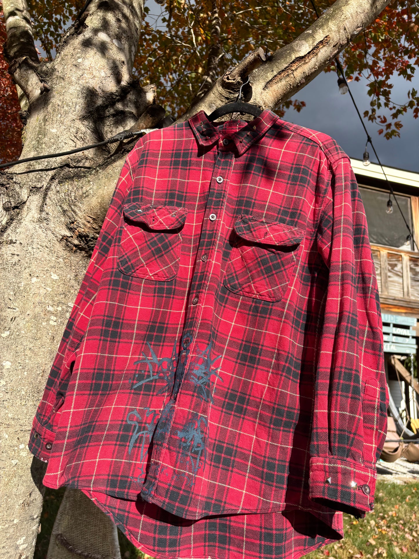 Faith Spiked Flannel