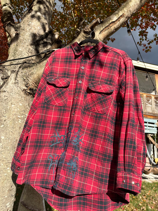 Faith Spiked Flannel