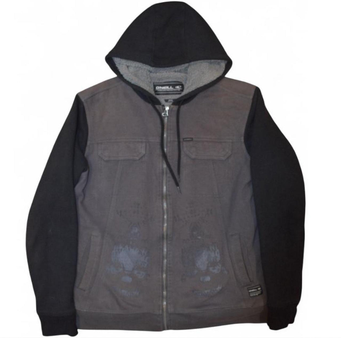 Double Crossed Skulls Fuzzy Top