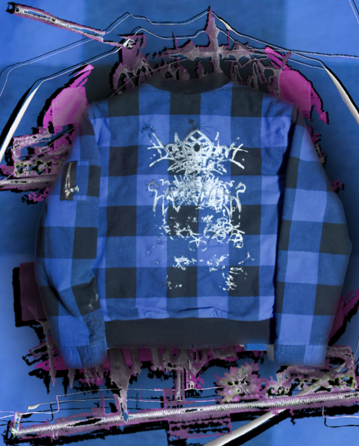 “Shattered Glory”  Flannel Jacket