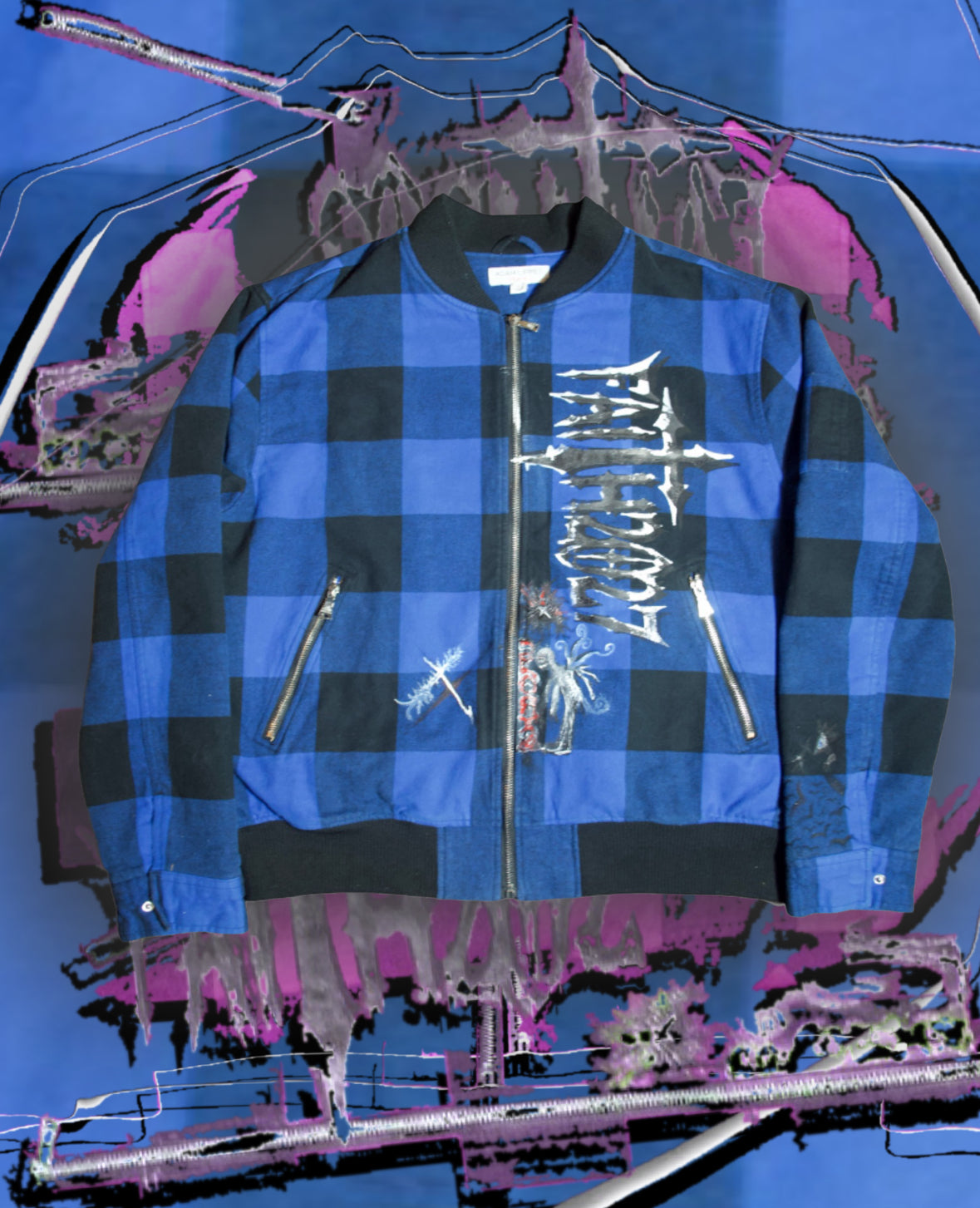 “Shattered Glory”  Flannel Jacket