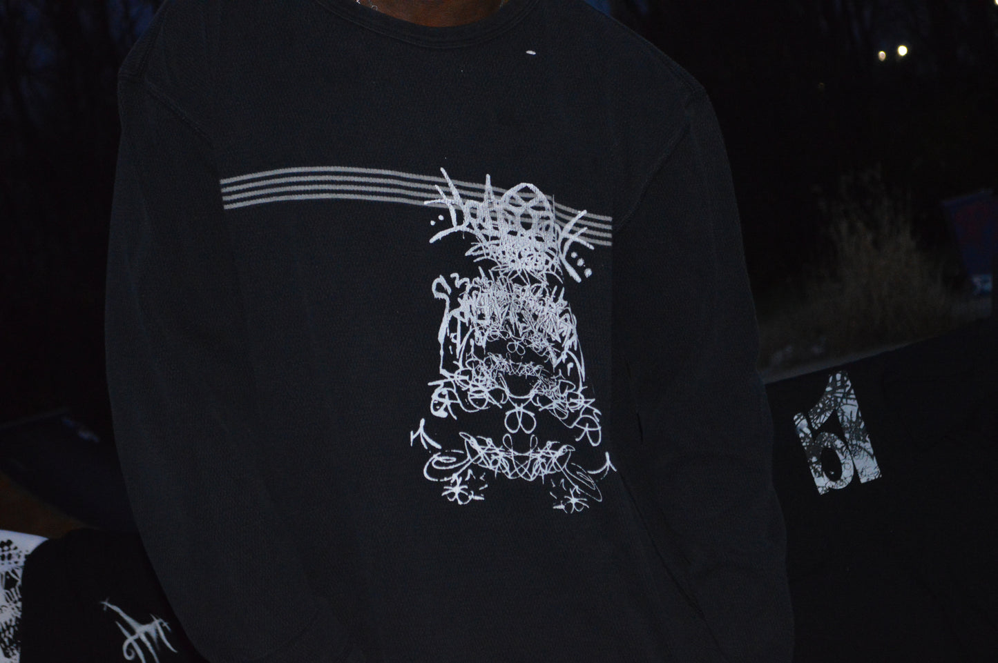 Vintage Long sleeve Dragons Arch tee